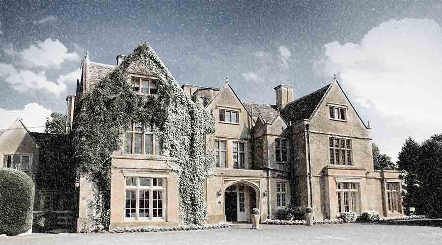 The Greenway Hotel & Spa in the snow